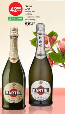 Wino musujące Martini Prosecco promocja w Żabka