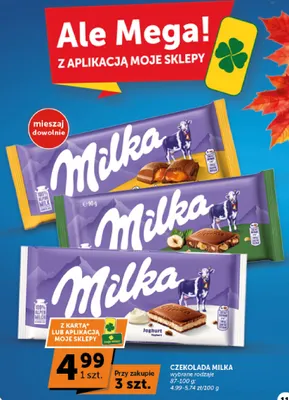 Czekolada Milka karmelowa promocja w ABC