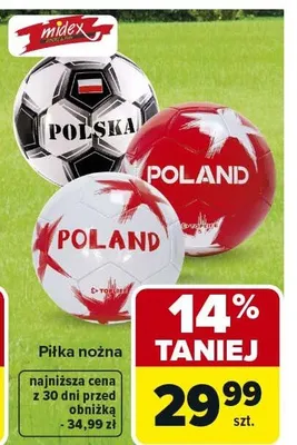 Piłka nożna promocja w Carrefour