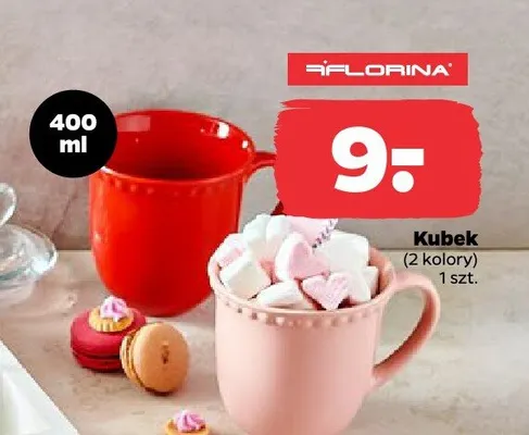 Kubek 2 kolory 400 ml promocja w Netto