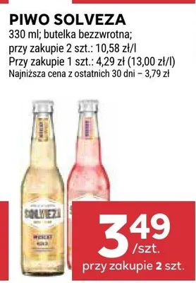 Piwo mojito Solveza promocja w Stokrotka
