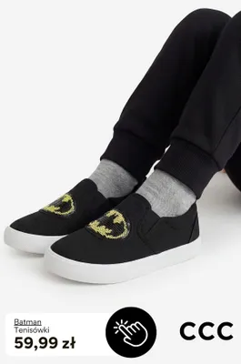 Tenisówki Batman promocja w CCC