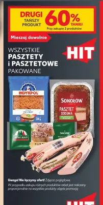 Pasztety i pasztetowe pakowane promocja w Kaufland