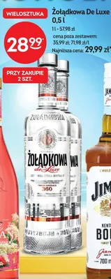 Wódka Żołądkowa De Luxe promocja w Żabka