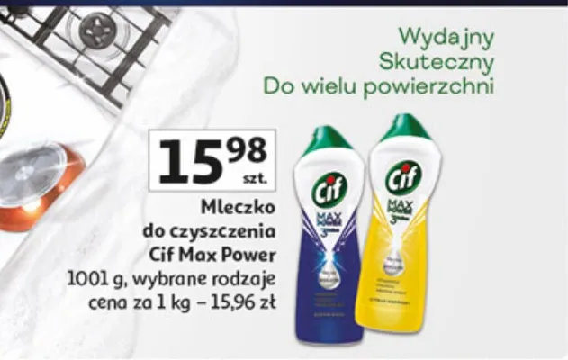 Mleczko do czyszczenia promocja w Auchan