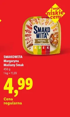 Margaryna maślany smak Smakowita promocja w Lidl