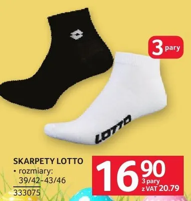 Skarpety Lotto promocja w Selgros