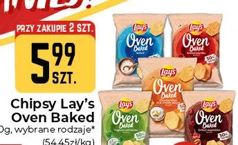 Chipsy Lay's Oven Baked Grillowana Papryka promocja w Społem Częstochowa