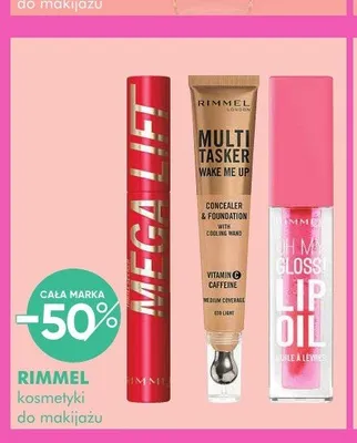 Olejek do ust Rimmel Oh My Gloss! promocja w Super-Pharm