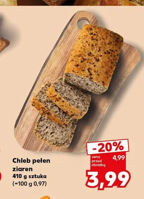 Chleb pełen ziaren promocja w Kaufland