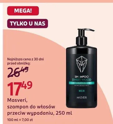 Szampon do włosów przeciw wypadaniu, 250ml promocja w Rossmann