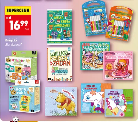 Książki dla dzieci promocja w Biedronka