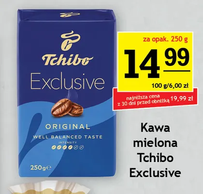 Kawa mielona Tchibo Exclusive promocja w Gram Market