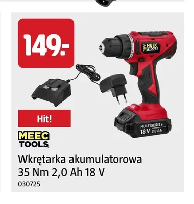 Wkrętarka akumulatorowa Meec Tools promocja w Jula