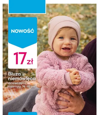 Bluza niemowlęca dziewczęca promocja w Pepco