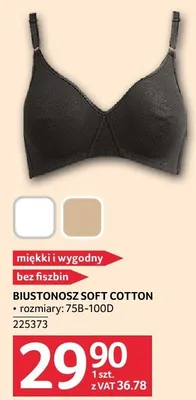 Biustonosz Soft Cotton promocja w Selgros