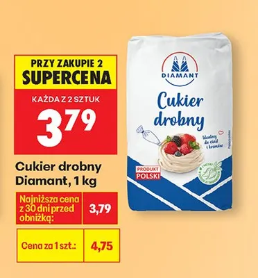Cukier drobny promocja w Biedronka