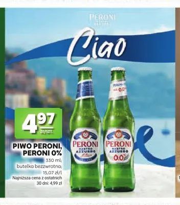 Piwo Peroni promocja w Stokrotka