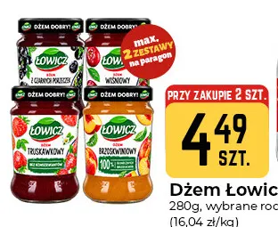 Dżem wiśniowy Łowicz promocja w Społem Częstochowa