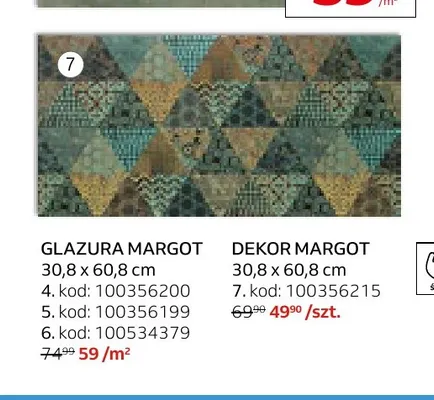Dekor Margot Arte promocja w Komfort