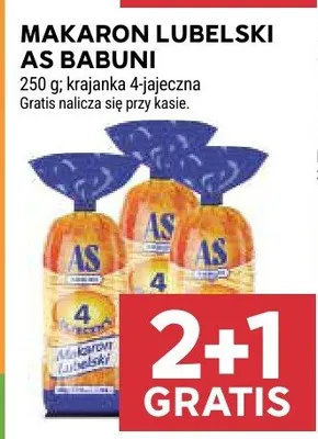 Makaron krajanka 4-jajeczna promocja w Stokrotka