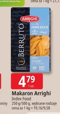 Makaron Arrighi promocja w Leclerc