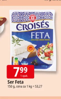 Ser Feta Les Croisés promocja w Leclerc
