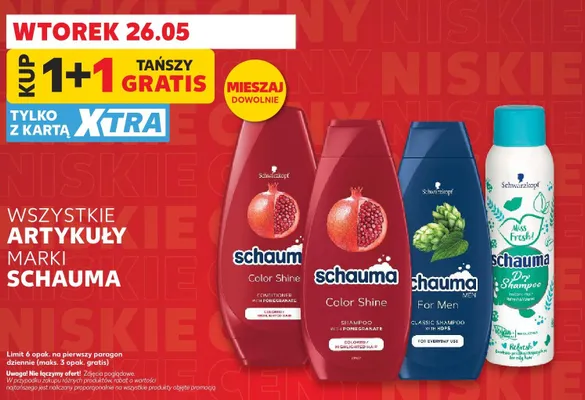 Szampon do włosów Schauma Color Shine promocja w Kaufland