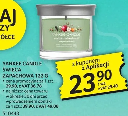 Świeca zapachowa YANKEE CANDLE ŚWIECA ZAPACHOWA 122 G promocja w Selgros