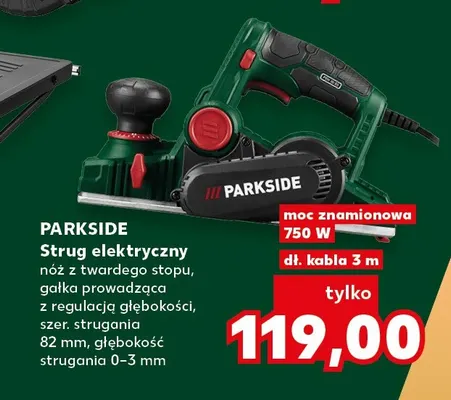 Strug elektryczny Parkside promocja w Kaufland