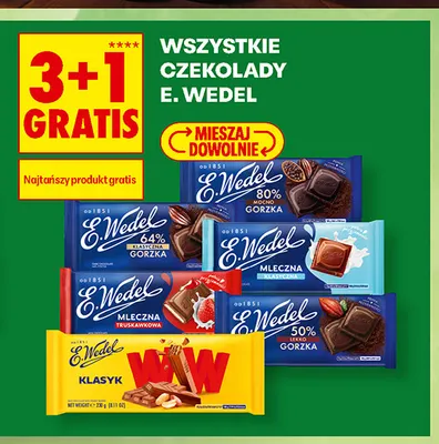 Czekolady promocja w Biedronka