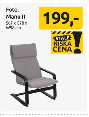 Fotel Manu Ii Black Red White promocja w Black Red White
