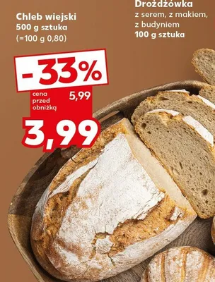 Chleb wiejski promocja w Kaufland