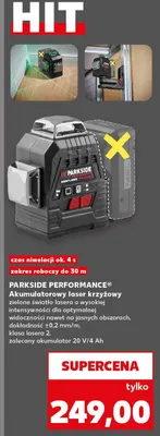 Akumulatorowy laser krzyżowy promocja w Kaufland