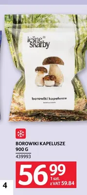 Borowiki kapelusze Leśne Skarby promocja w Selgros