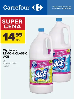 Wybielacz Lemon Fresh promocja w Carrefour