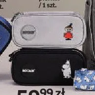 Piórnik Moomin szary okrągły promocja w Empik