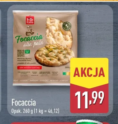 Focaccia Bella Italia promocja w Aldi