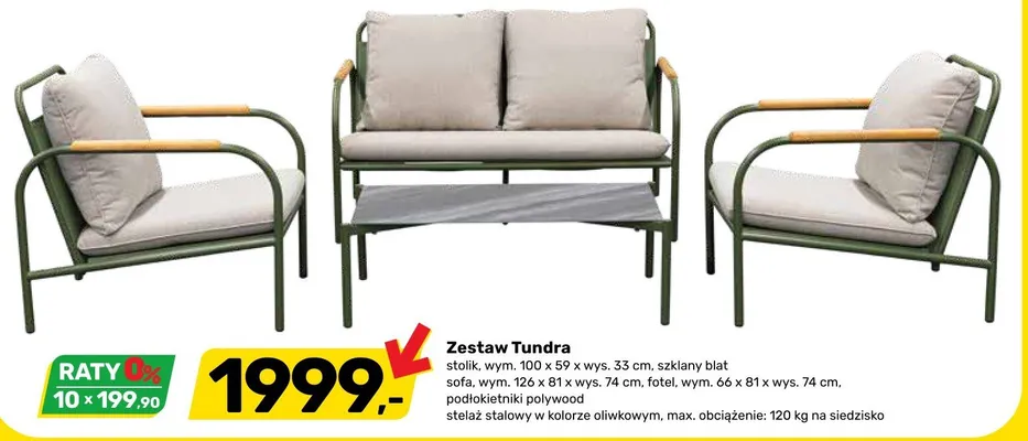 Zestaw Tundra promocja w Bricomarche