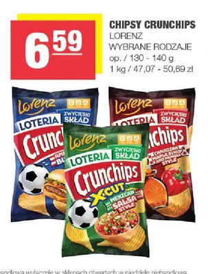 Chipsy Crunchips X-Cut promocja w SPAR