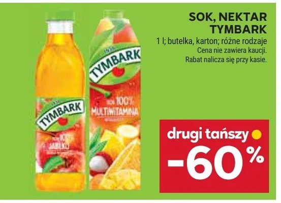 Sok, nektar promocja w Stokrotka