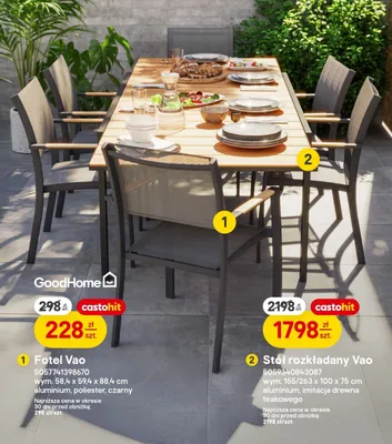 Fotel Vao promocja w Castorama