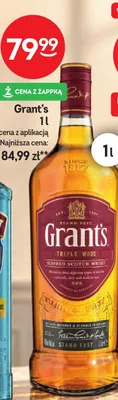 Whisky Grant's promocja w Żabka