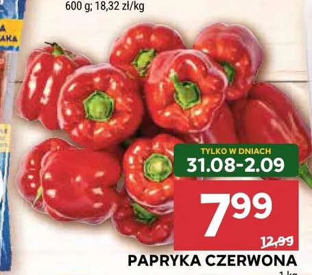 Papryka czerwona promocja w Stokrotka