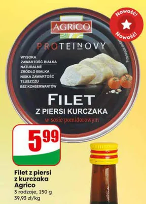 Filet z piersi z kurczaka promocja w Dino