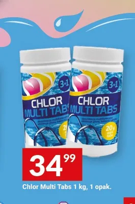 Chlor do basenu Multi Tabs promocja w Twój Market