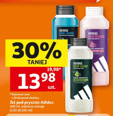 Żel pod prysznic Adidas Cool Down promocja w Auchan
