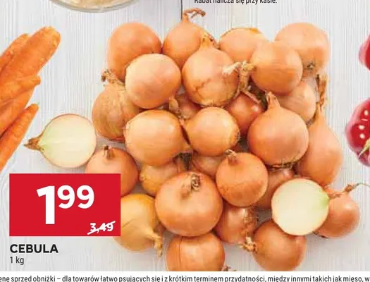 Cebula promocja w Stokrotka