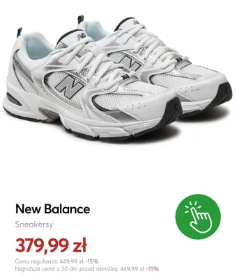 Sneakersy New Balance 530 promocja w eobuwie.pl