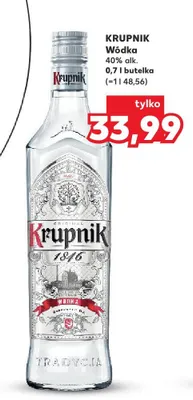 Wódka promocja w Kaufland